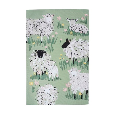 Woolly Sheep Tea Towel