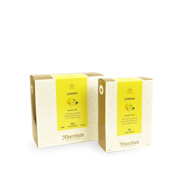 Lemon Tea Black Tea Blend Tea Bags Murchie's Tea & Coffee Since 1894 Murchie's Tea