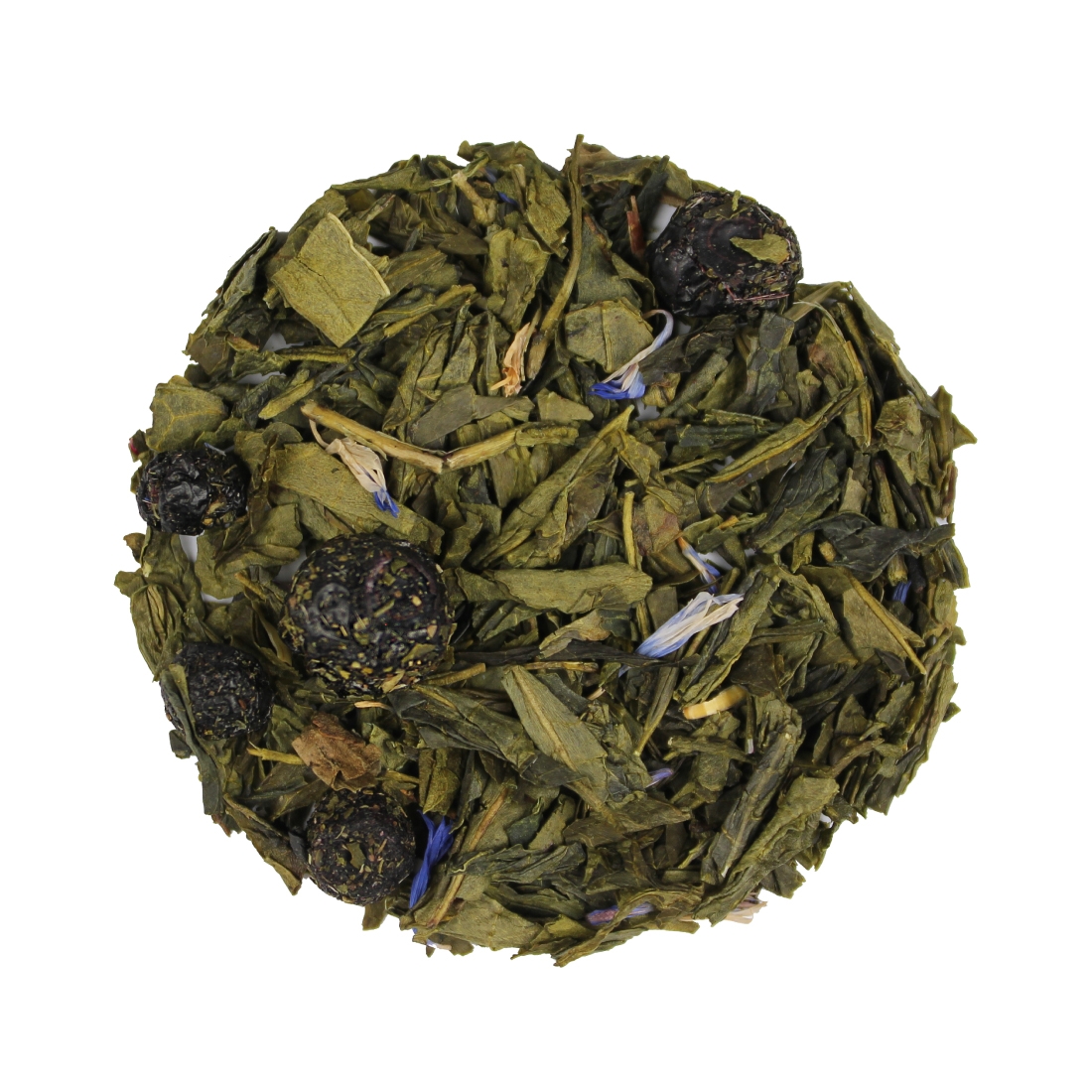 Blueberry Green Loose Tea